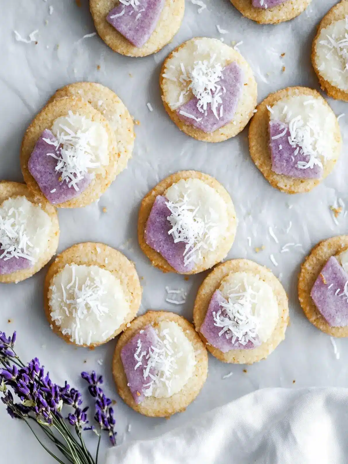 Taro Coconut Shortbread Cookies for a Sweet Escape 3 Taro Coconut Shortbread Cookies