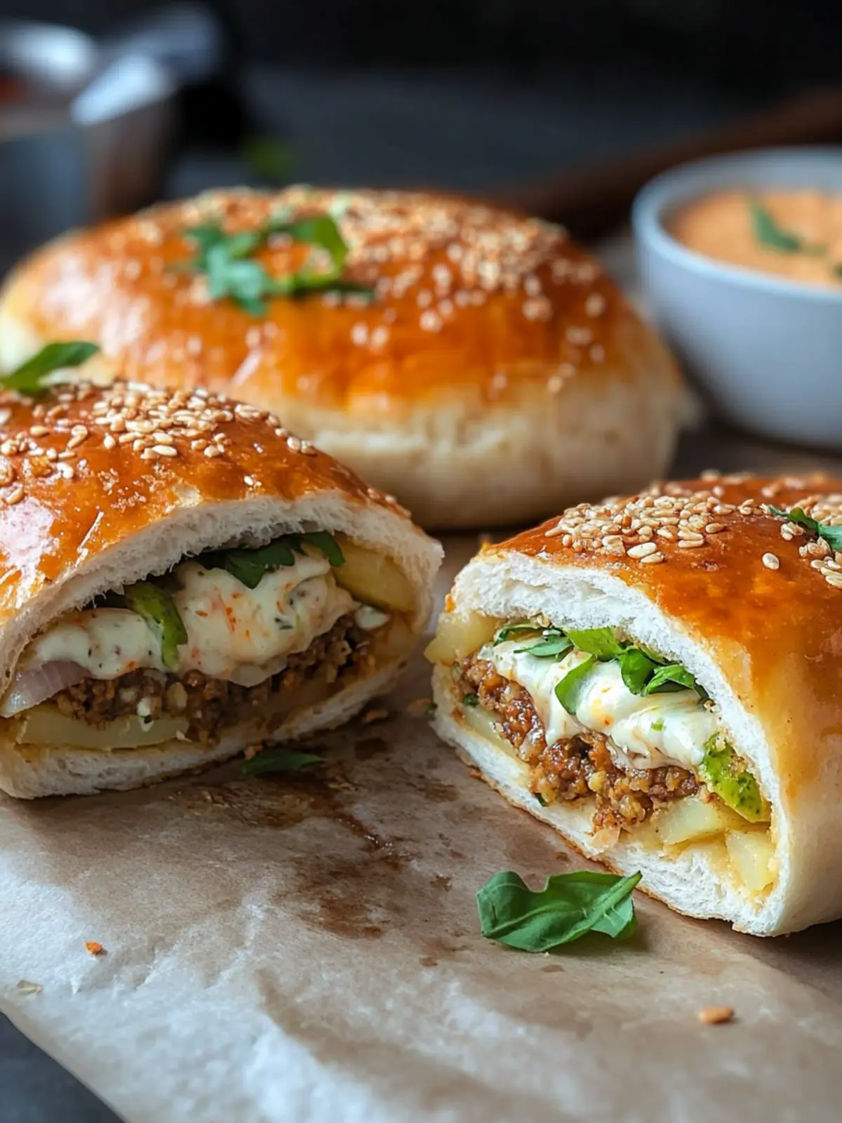Healthier Big Mac Potato Roll Recipe A Fun Twist on Classic 4 Healthier Big Mac Potato Roll Recipe