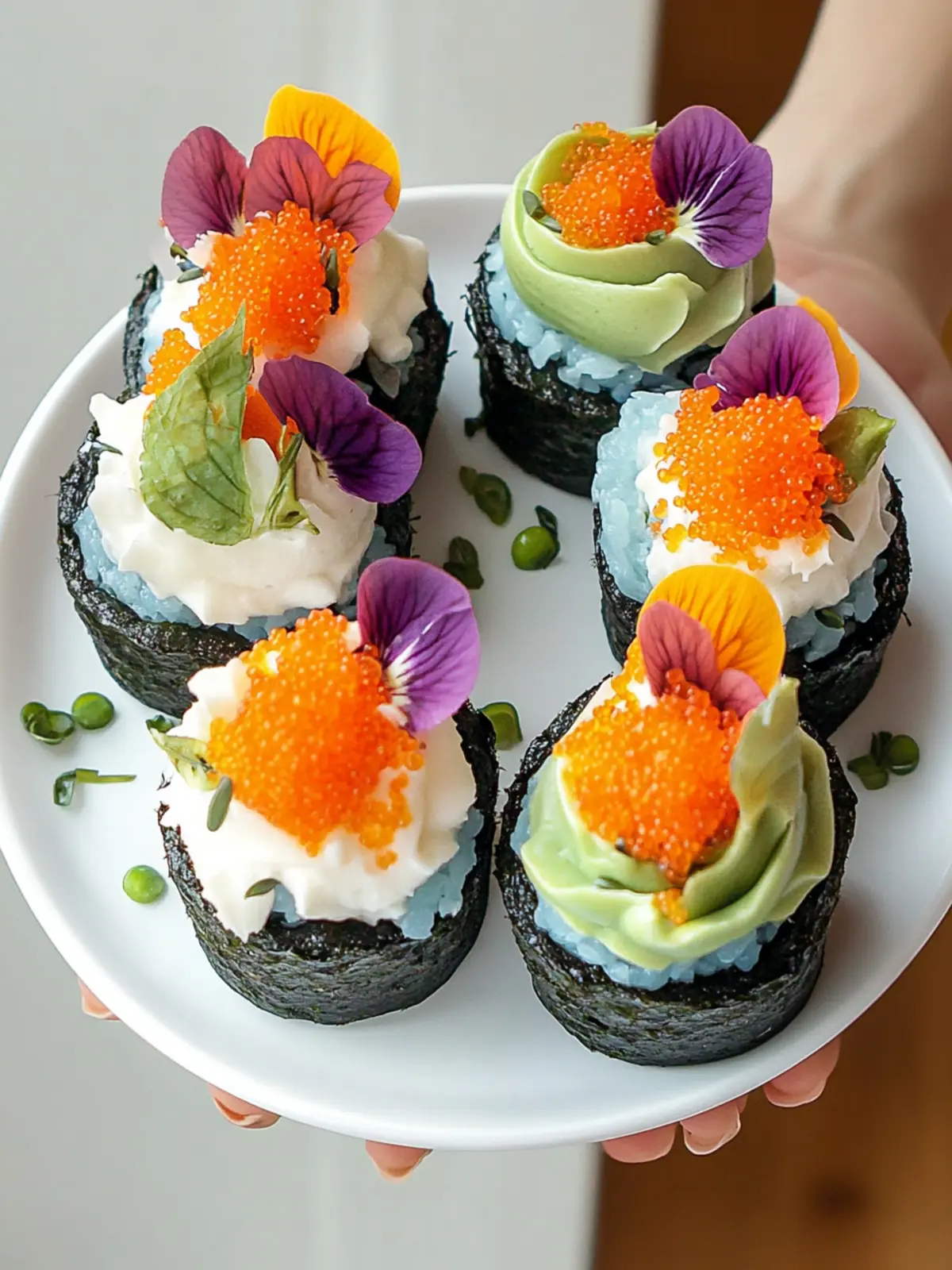Vegan Sushi Cupcakes: Colorful, Fun, and Gluten-Free Delight 3 Vegan Sushi Cupcakes