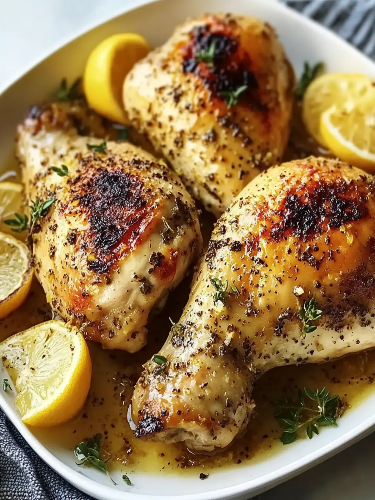 Savory Roasted Lemon Pepper Chicken for Dinner Delight 2 Roasted Lemon Pepper Chicken
