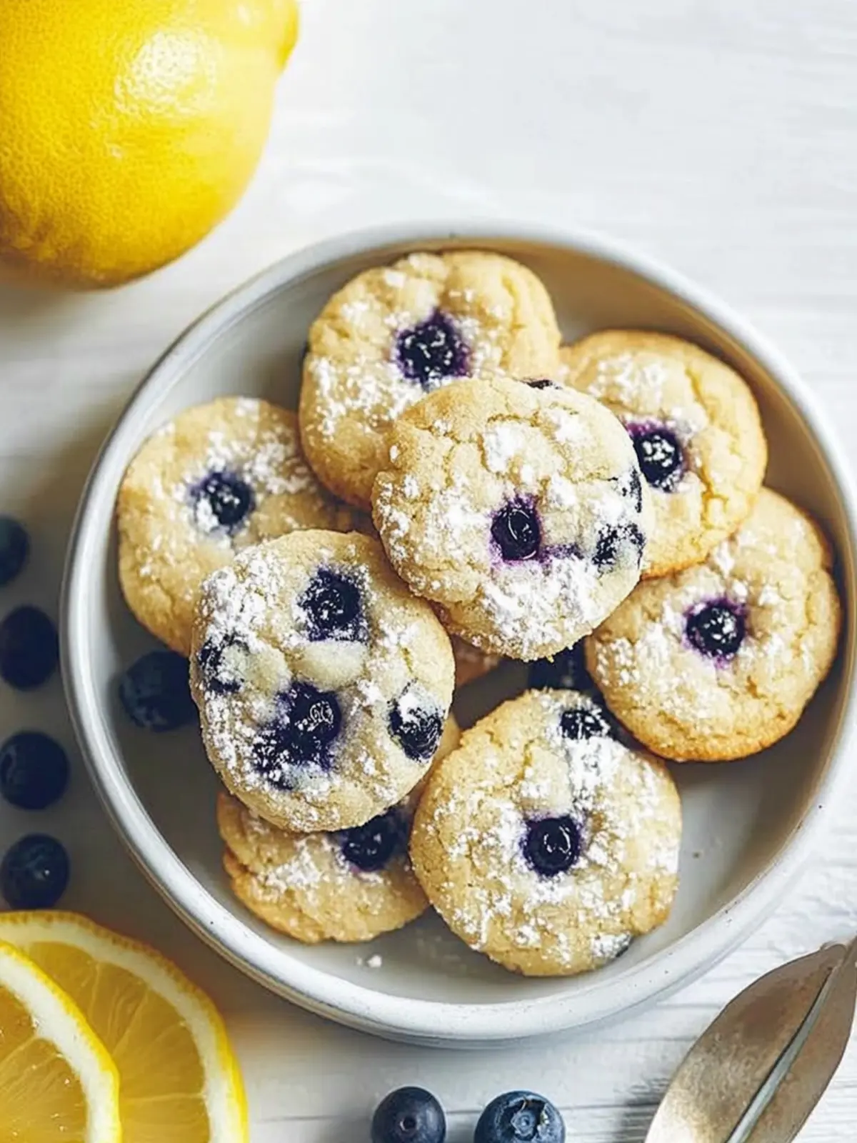Delicious Lemon Blueberry Cookies That Brighten Your Day 4 Lemon Blueberry Cookies
