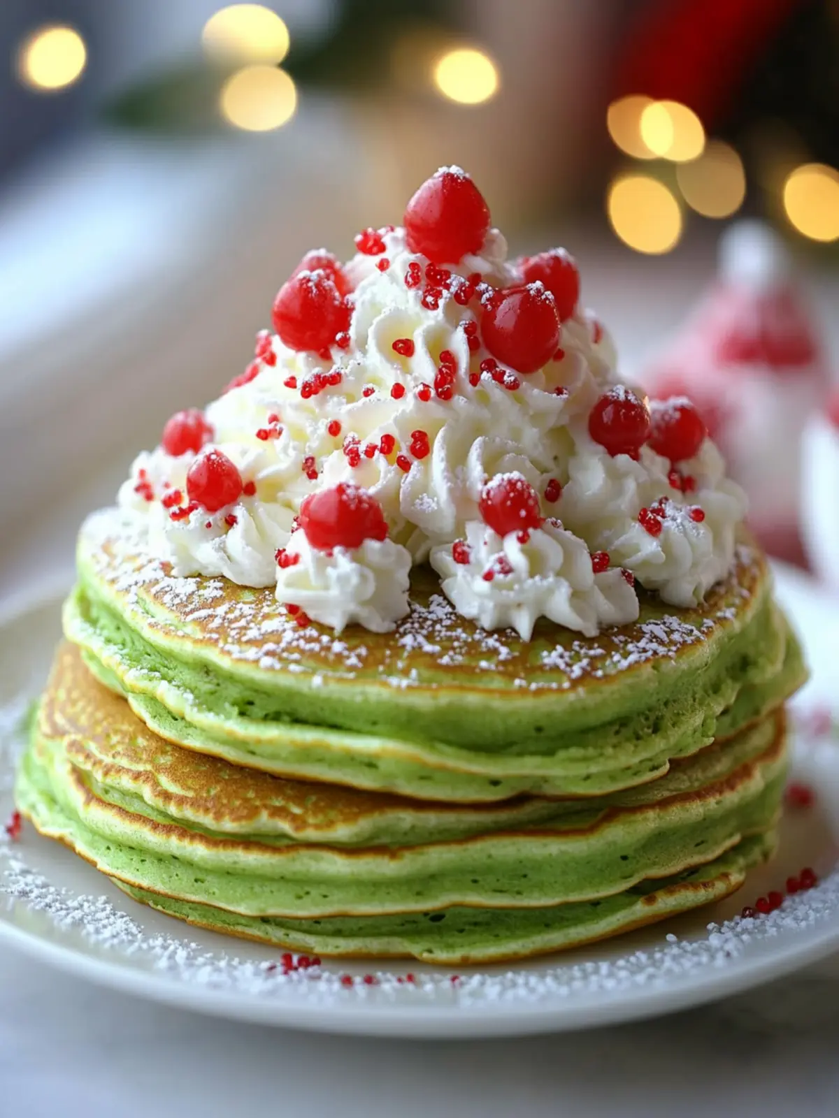 Delightful Copycat IHOP Grinch Pancakes for a Festive Brunch 4 Copycat IHOP Grinch Pancakes