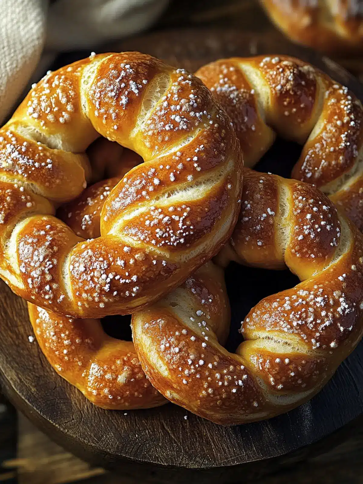 Soft Pretzels Made Easy: Chewy, Golden, and Irresistible 4 Soft Pretzels