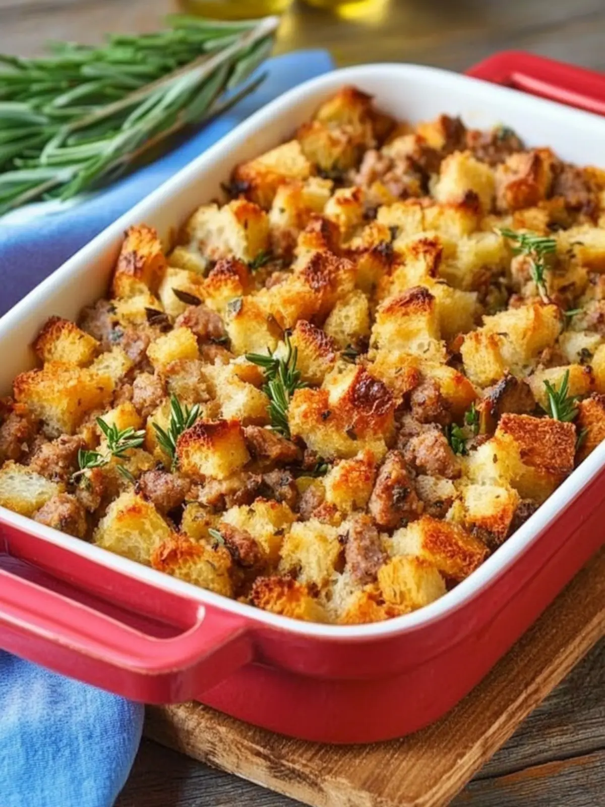 Savory Sausage Stuffing That Makes Thanksgiving Unforgettable 2 Sausage Stuffing