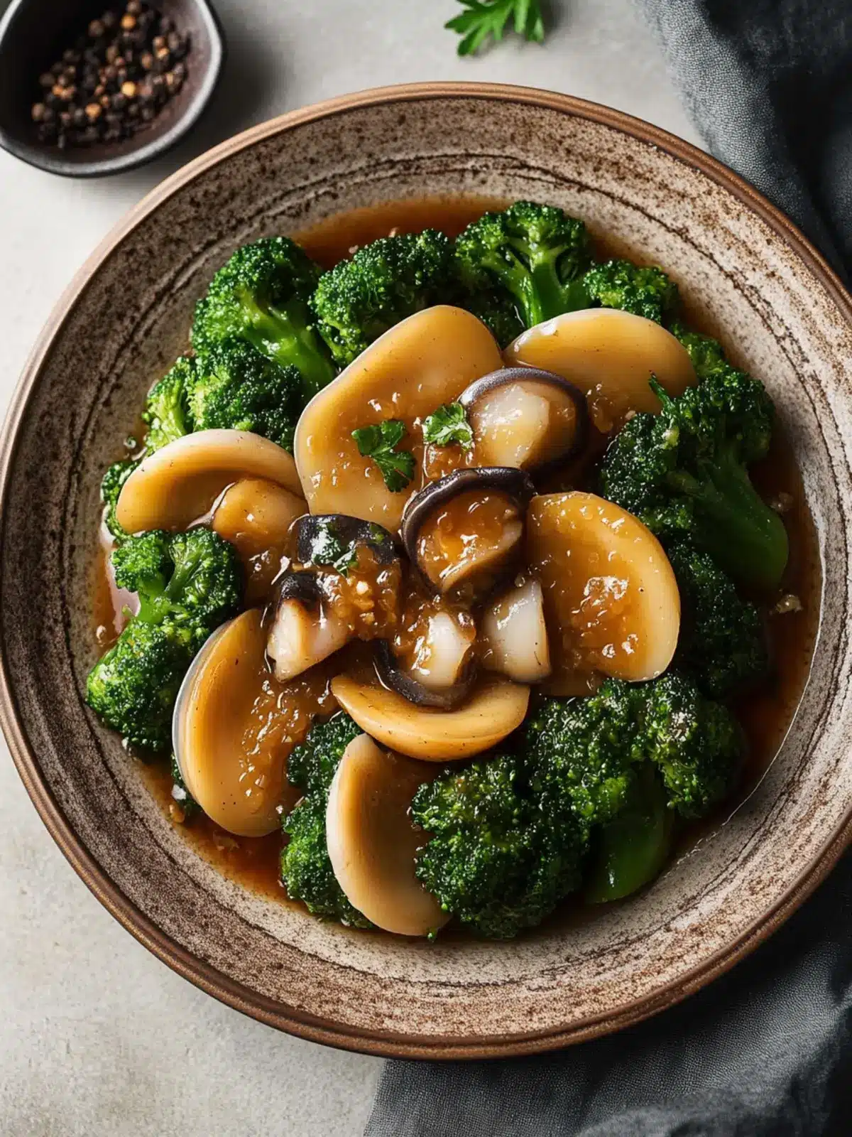 Braised Abalone and Broccoli in Oyster Sauce You'll Love 2 Braised Abalone and Broccoli in Oyster Sauce