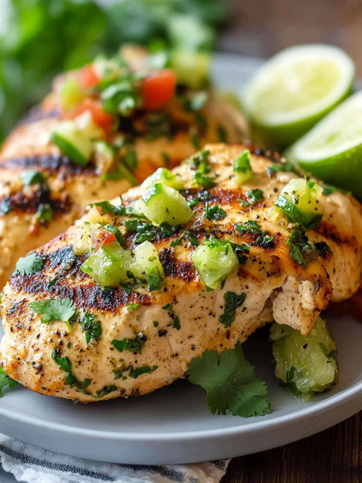 Savor Cilantro Lime Grilled Chicken for a Zesty Summer Feast 3 Cilantro Lime Grilled Chicken