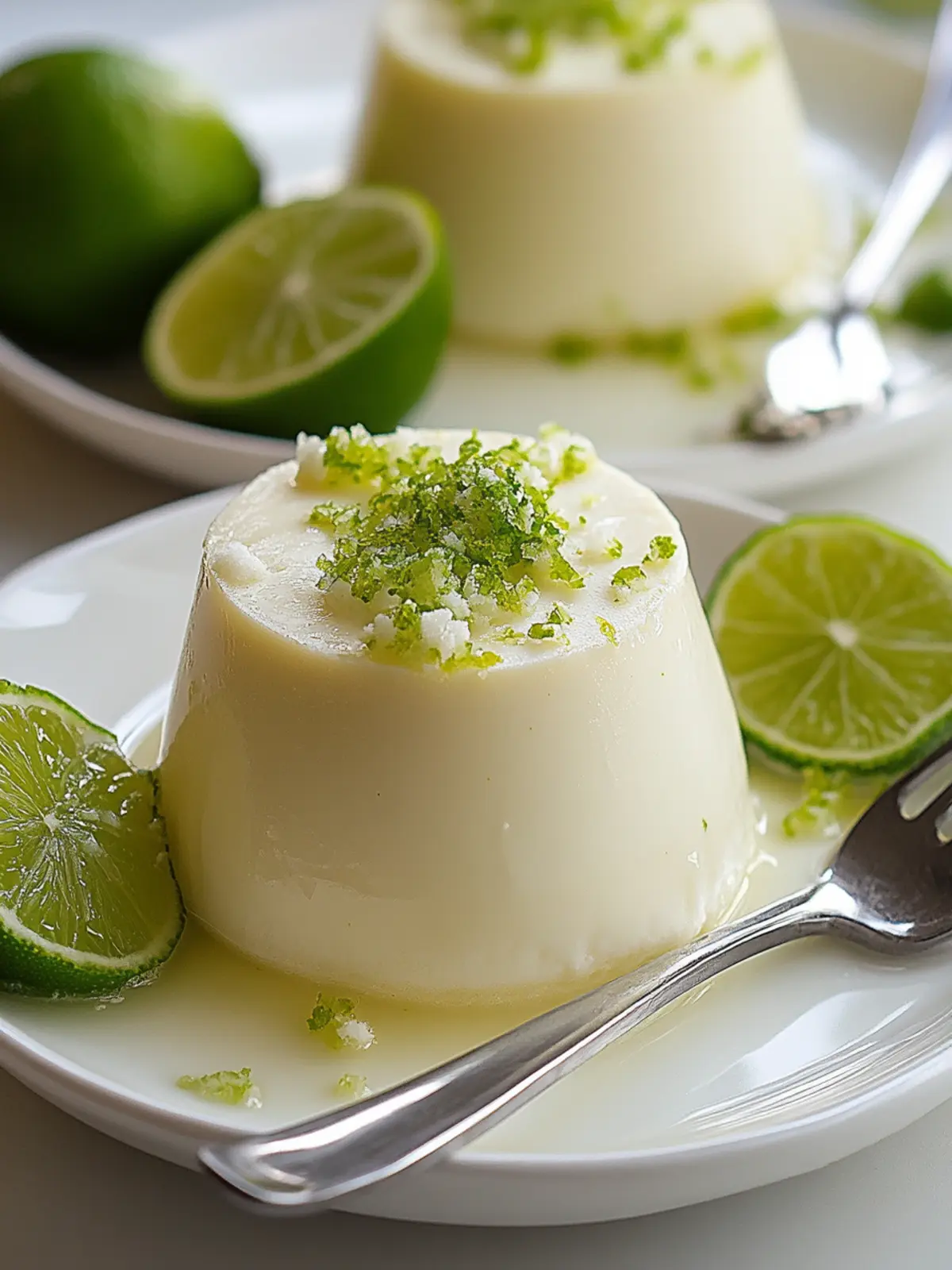Key Lime Coconut Panna Cotta Your Tropical Escape Awaits 3 Key Lime Coconut Panna Cotta