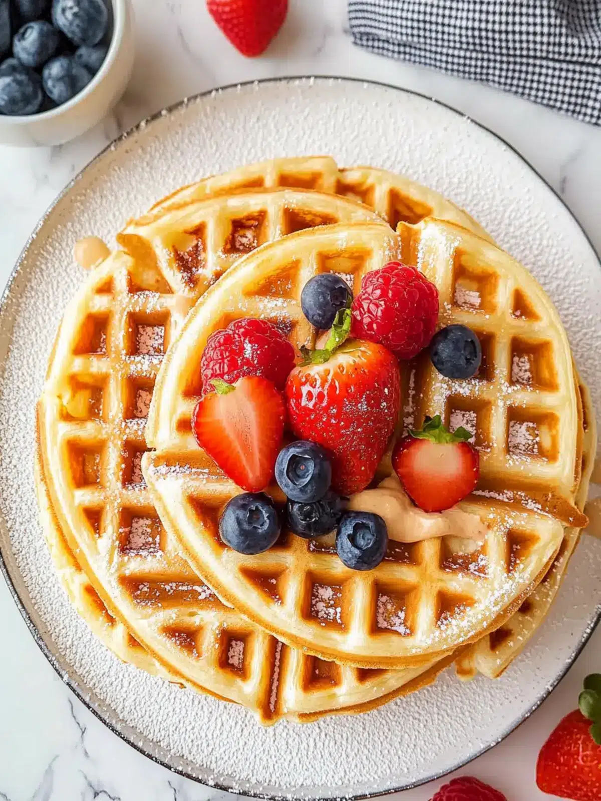 Fluffy Belgian Waffles That Will Transform Your Breakfast Game 2 Belgian Waffles