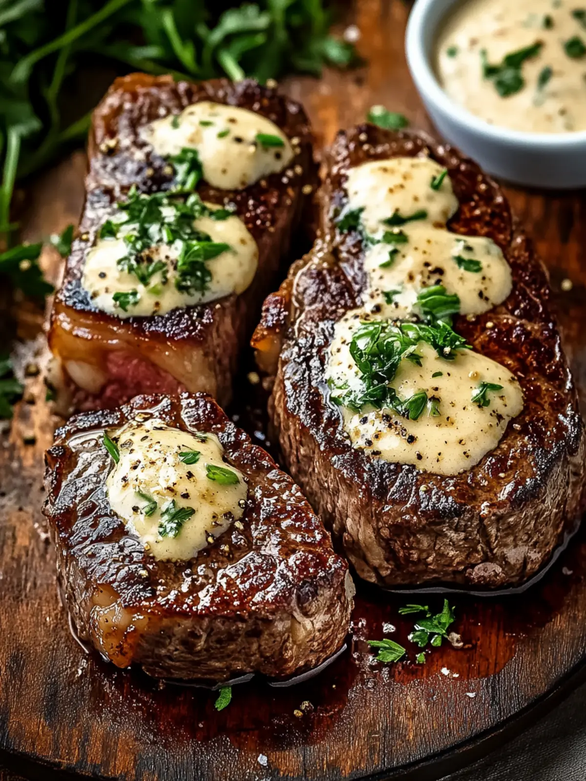 Juicy Steak with Creamy Garlic Sauce in Under 30 Minutes 3 Juicy Steak with Creamy Garlic Sauce