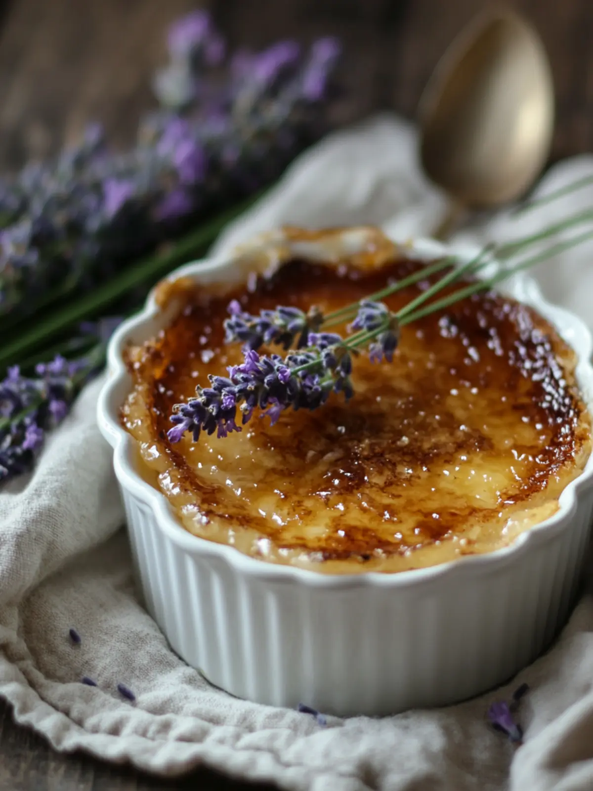 Lavender Creme Brûlée: Delightful Floral Elegance at Home 3 Lavender Creme Brûlée