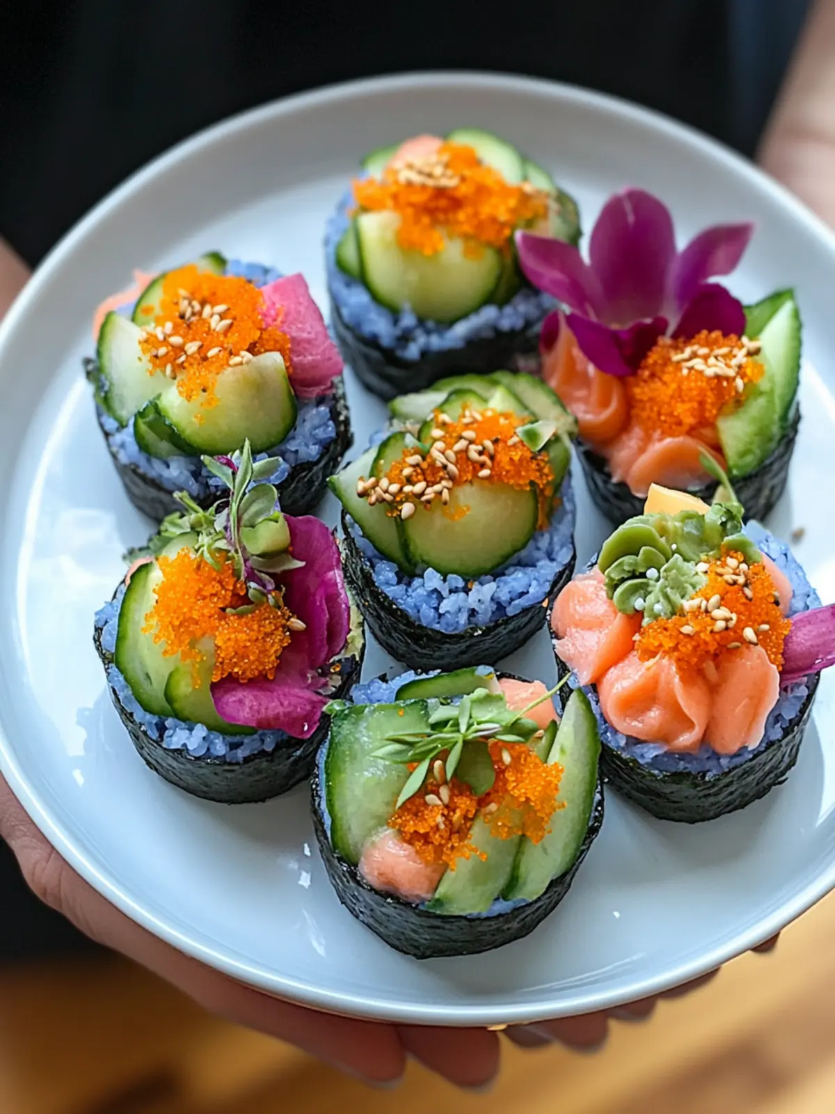 Vegan Sushi Cupcakes: Fun, Colorful Bites You'll Love 4 Vegan Sushi Cupcakes
