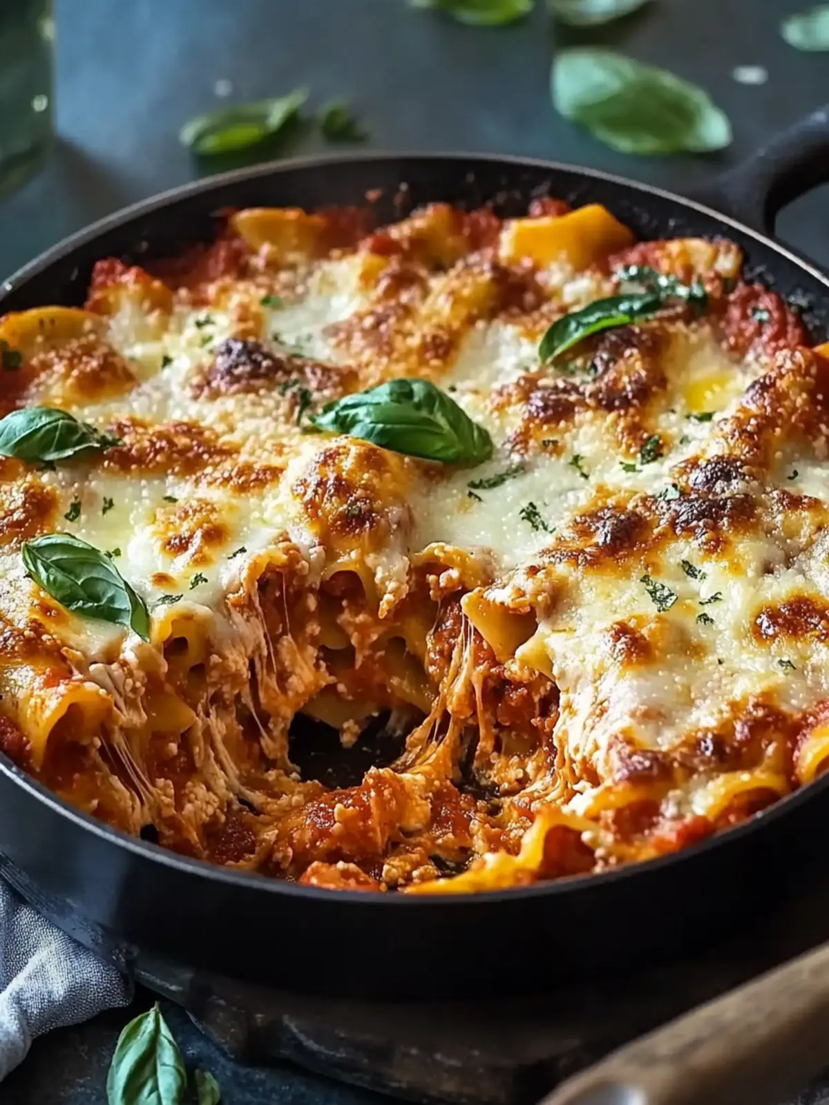 One-Skillet Lasagna: Your Quick Ticket to Comfort Food Heaven 4 One-Skillet Lasagna