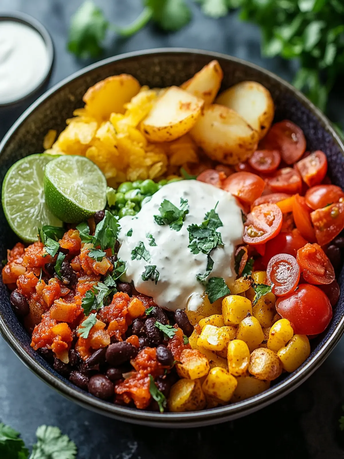 Loaded Potato Taco Bowl: Your New Favorite Comfort Meal 3 Loaded Potato Taco Bowl