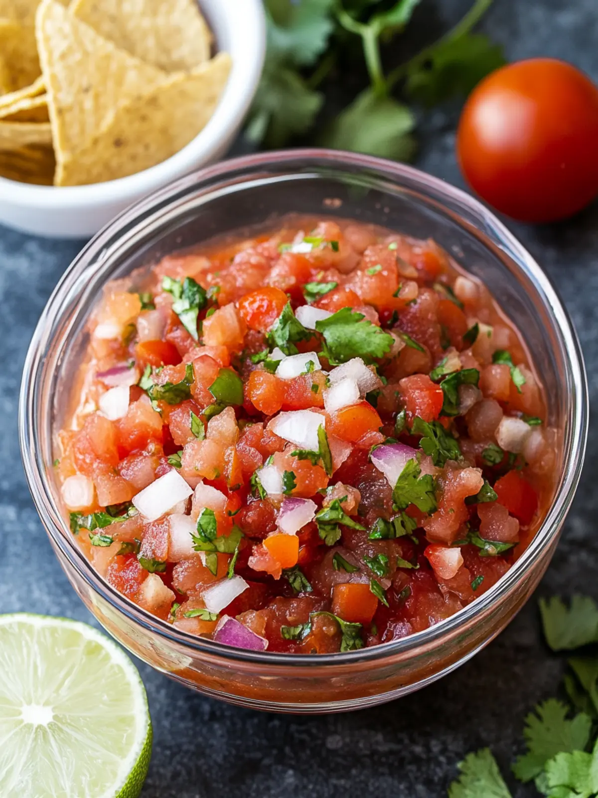 Fresh and Zesty Homemade Salsa Ready in Just 10 Minutes 2 Homemade Salsa