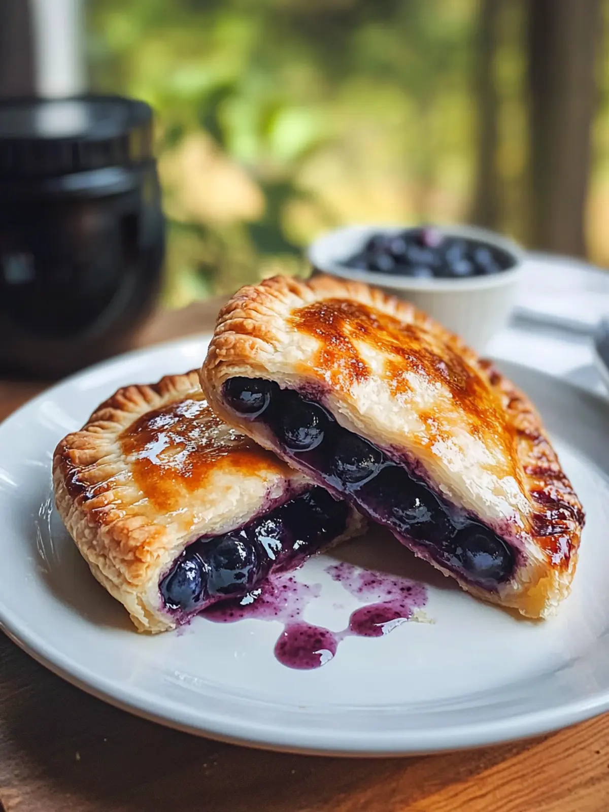 Blueberry Brûlée Hand Pies You ll Love at the Campfire 4 Blueberry Brûlée Hand Pies
