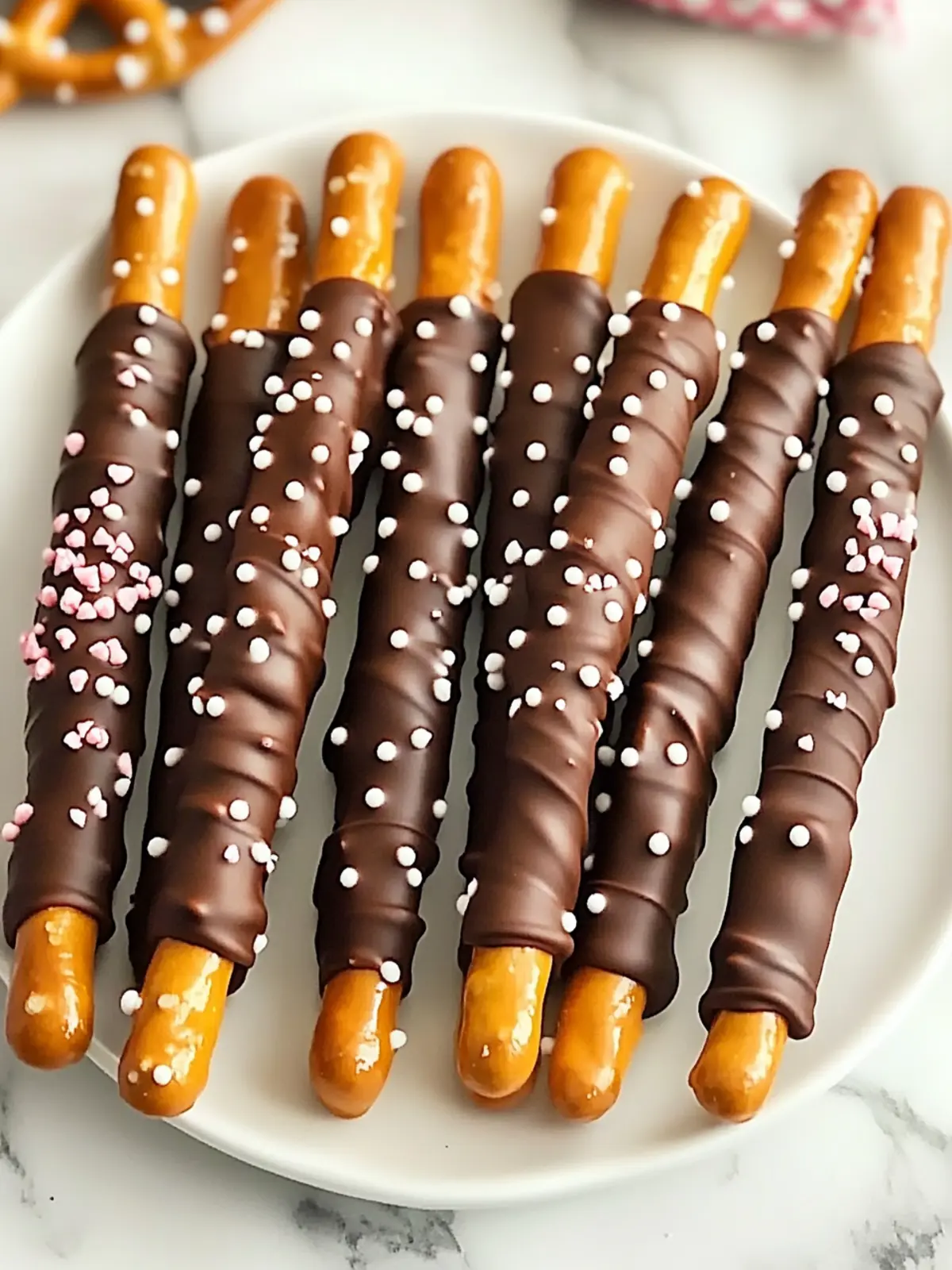 Chocolate Dipped Pretzel Rods Easy and Delicious for Gifting 4 Chocolate Dipped Pretzel Rods Easy and Delicious Treat