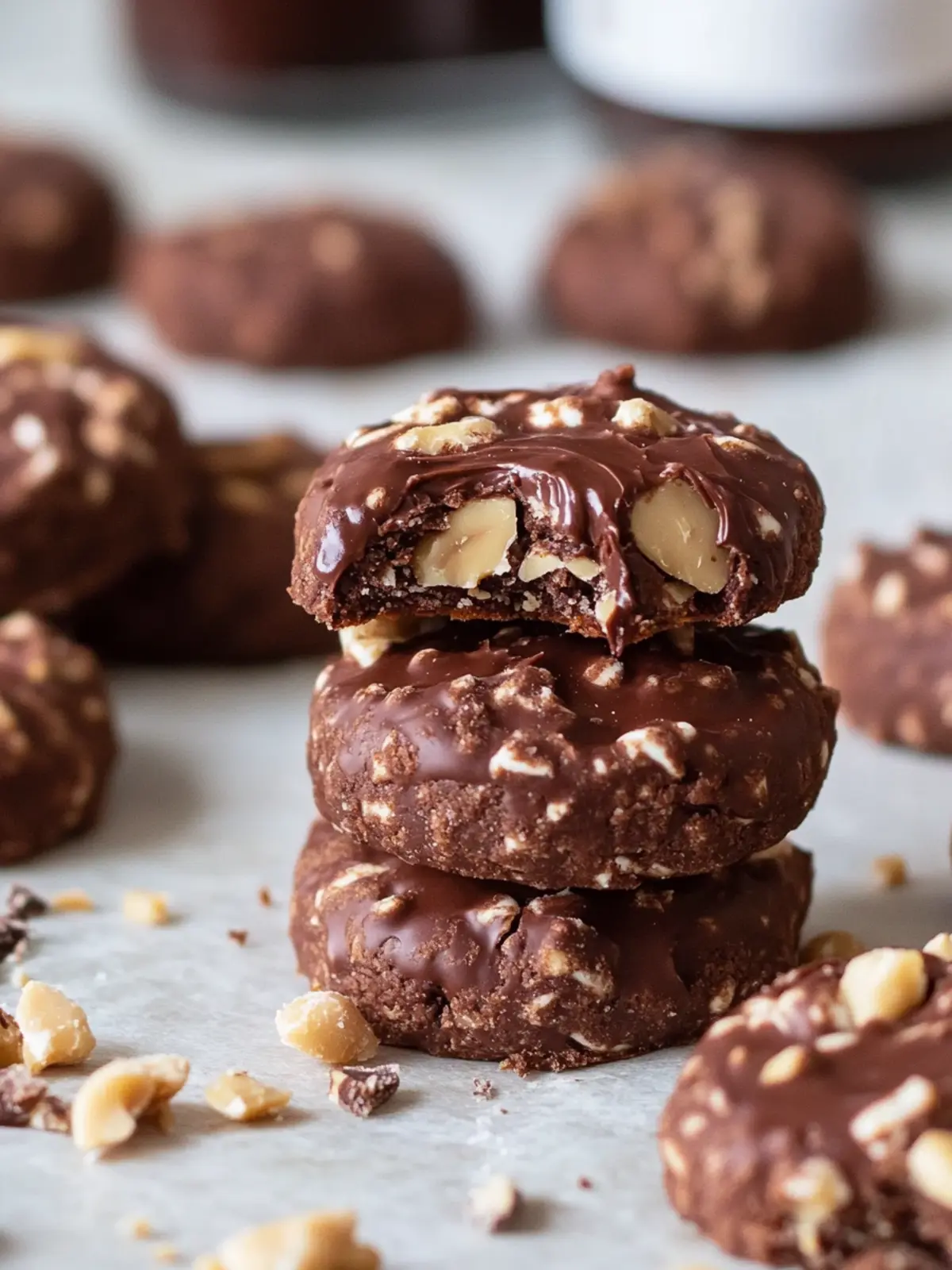 Irresistible No-Bake Nutella Peanut Butter Cookies You ll Love 2 No-Bake Nutella Peanut Butter Cookies