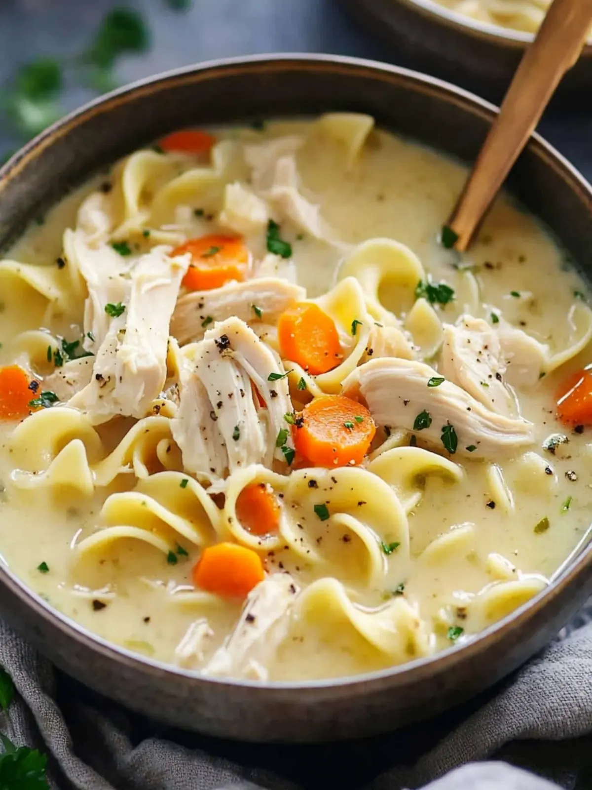 Creamy Chicken Noodle Soup That Warms Your Heart and Home 3 Creamy Chicken Noodle Soup