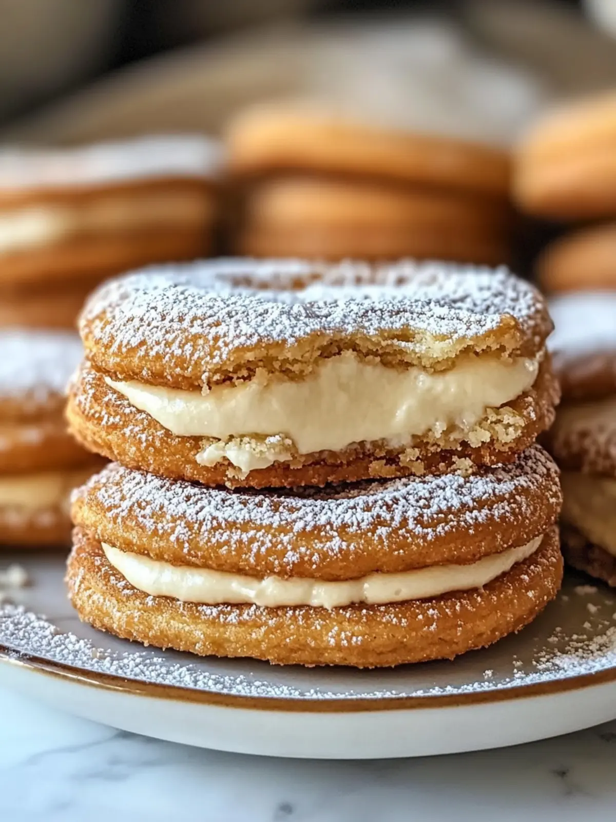 Cheesecake Stuffed Churro Cookies: A Sweet Twist on Classics 3 Cheesecake Stuffed Churro Cookies